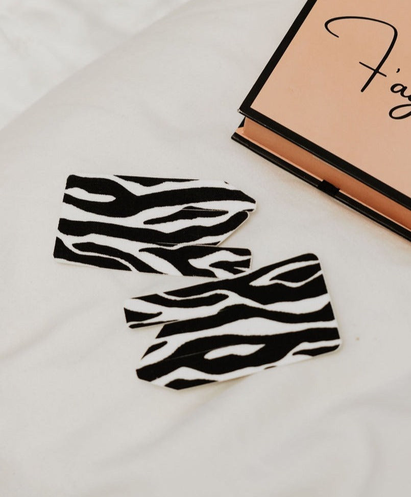 zebra print fage face tape